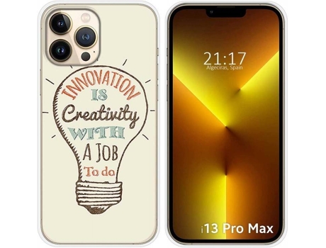 Carcasa iPhone 13 Pro Max (6.7) TUMUNDOSMARTPHONE Creativity Dibujos Multicolor