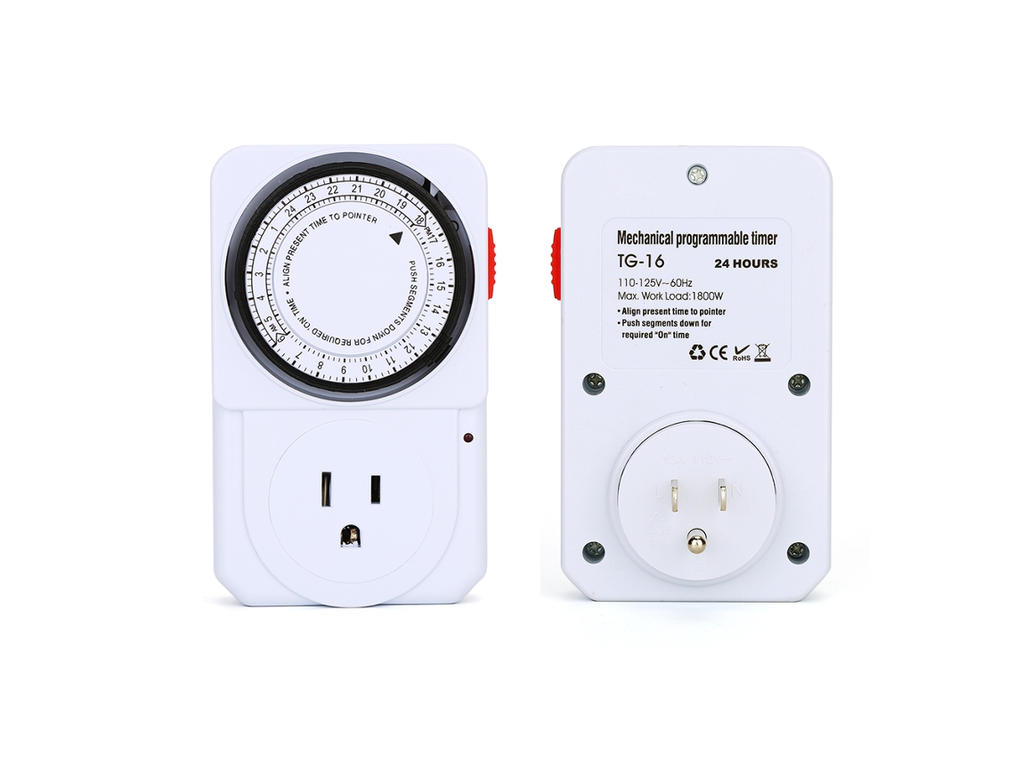 Interruptor de enchufe digital programable residencial (medidor, alarma)
