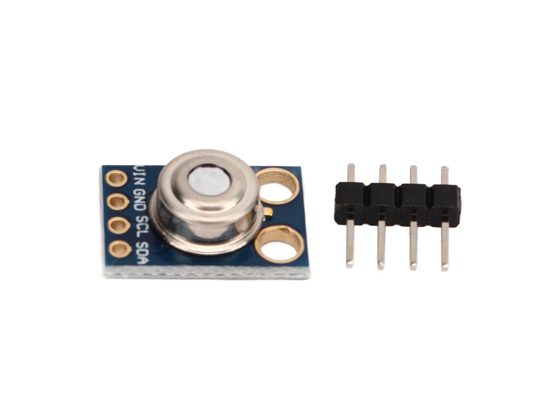 Módulo De Sensor De Temperatura Infrarrojo No Contacto Termómetro De Alta Precisión 3v Con Pin Header