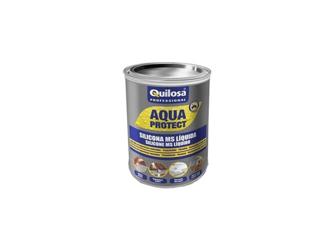 Frasco De 1kg De Silicona Líquida Gris Ms 03061/01313 Fibrasa Quilosa
