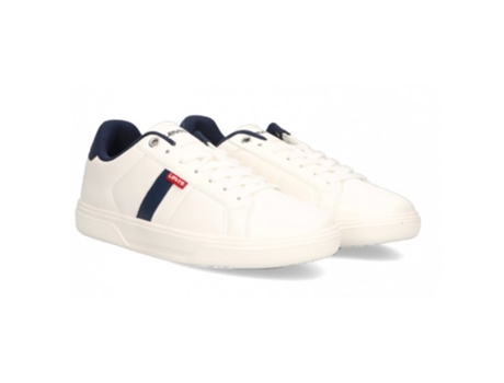 Zapatillas de Hombre para Deporte LEVI´S Levis Deportiva Casual Blanco (46)