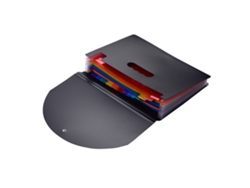 Carpeta Expandible 12 Bolsillos Arcoíris Para Organizar Documentos A4 Hogar Oficina Escuela