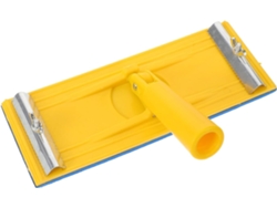 Bloque De Lijado De Esponja De Plástico Flexible Amarillo Para Carpintería Y