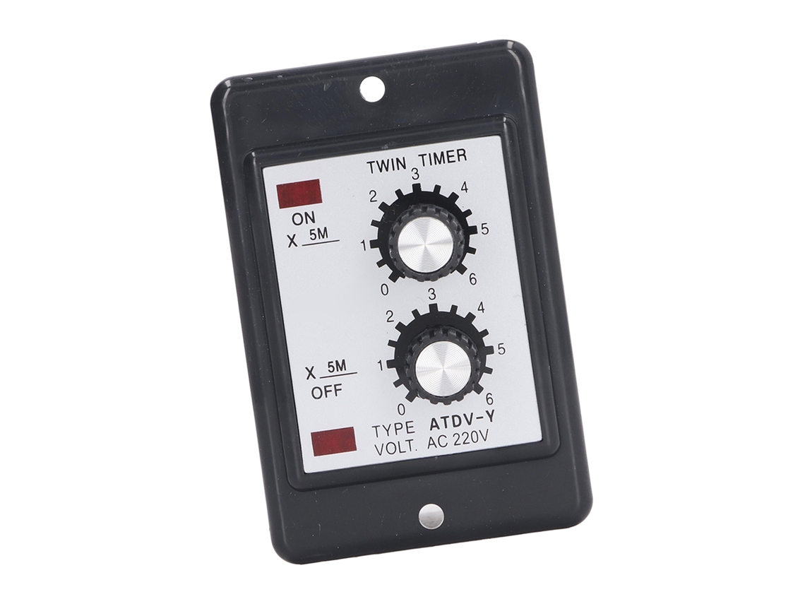 Controlador de ciclo alternativo de 30 m con retardo de relé de tiempo dual, CA 220 V, 5 A, 1 NA, 1 NC