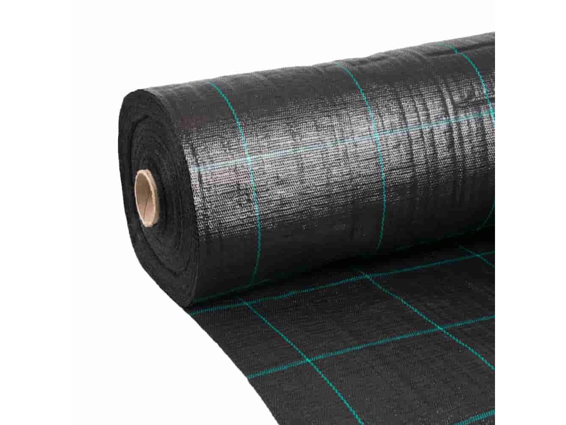 Malla antihierbas 1,5 m x 1 m 100 g/m² Protección eficaz para el jardín Tienda Boni