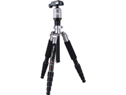 Trípode ROLLEI Compact Traveler No. 1 (Bola - Altura Máxima: 140 cm - Aluminio)