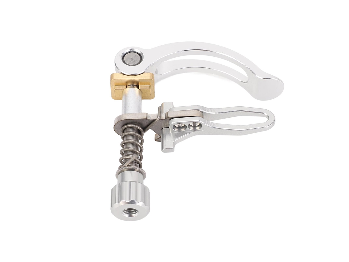 Pince De Selle À Libération Rapide En Acier Inoxidable Para Vélos Pliants 3sixty 31.8mm Argent