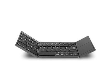 Teclado CROSSMANXI-STORE Plegable Universal Inalámbrico Bluetooth Negro (Inglés)
