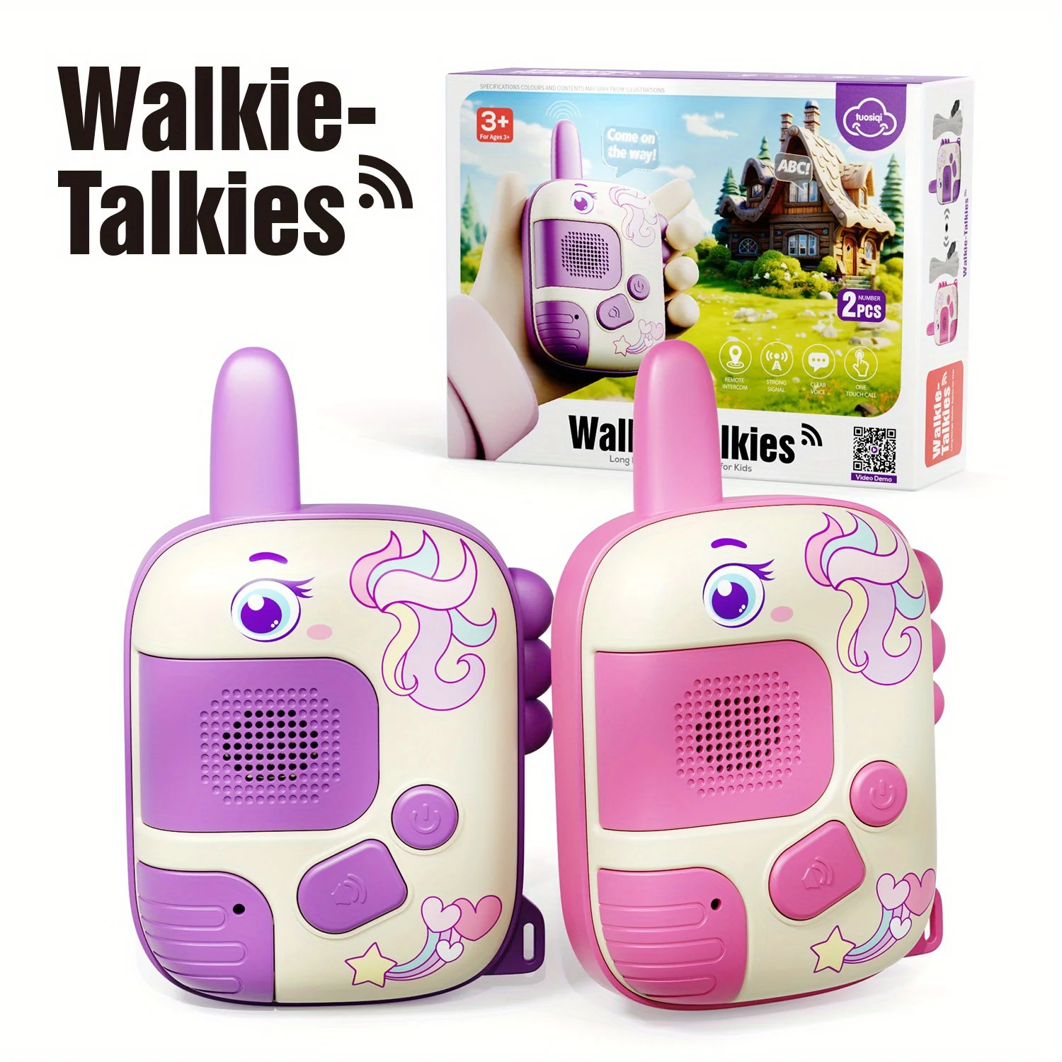 Mini Radio (unicornio) Para Niños