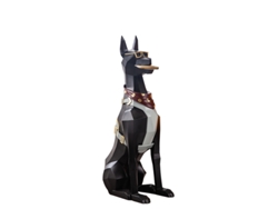 Escultura de resina 3D que representa el Egipto de la suerte para decoración de oficina o del hogar.