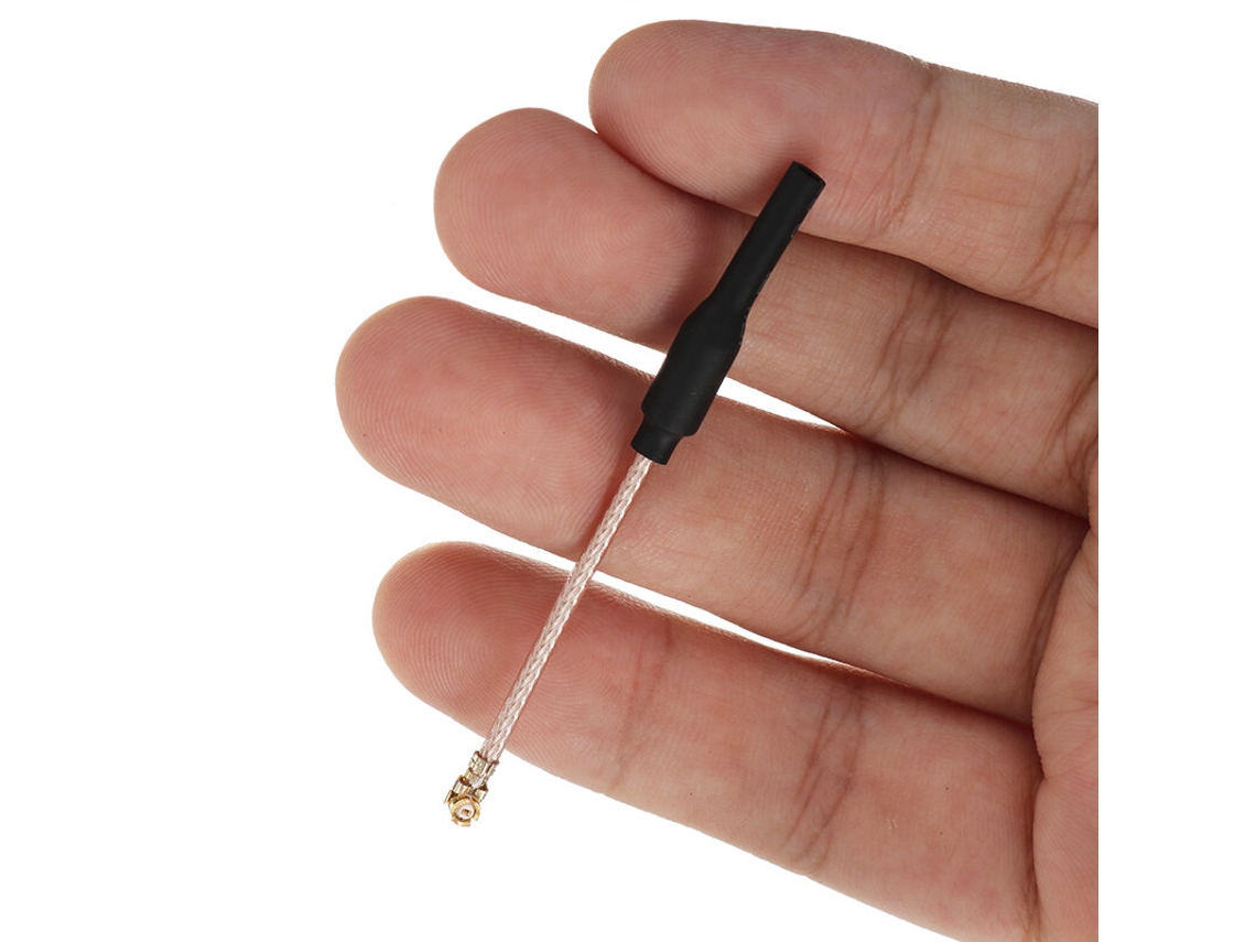 5 Pcshglrc 90mm 5.8ghz 3dbi U.fl Ipex Ipx Omni Directional Linear Brass Fpv Antenna Rg178 For Rc Drone