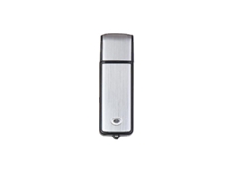 Grabadora de audio digital espía USB con capacidad de 90 horas para conferencias y reuniones, 4 GB, Yizhood (negra)