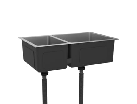 Fregadero VIDAXL de Acero Inoxidable