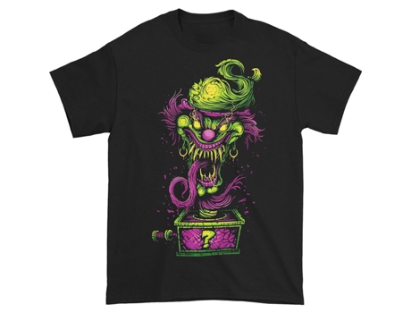 Camiseta ROCKINSTONE Insane Clown Posse Evil Riddle Box (Algodón - S)