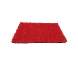 BONERVA Césped Artificial Colorterra Plus Rojo 20 mm Rollo 2 x 10 m