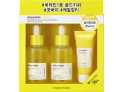 Conjunto HOLIKA HOLIKA 2 Serums Faciales + Crema de Noche Gold Kiwi Vita C+ (2x45 ml + 20 ml)