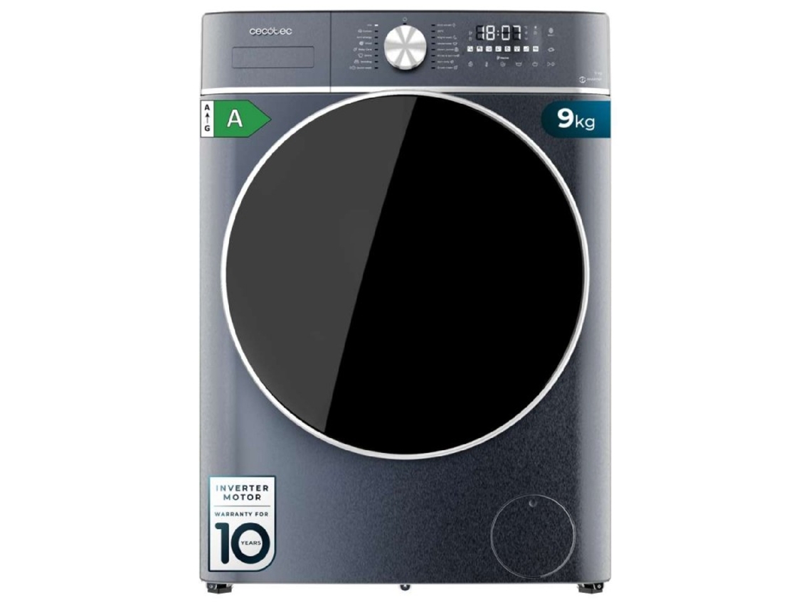 Lavadora CECOTEC Bolero DressCode 8800 Inverter Ice Blue A - 8 kg