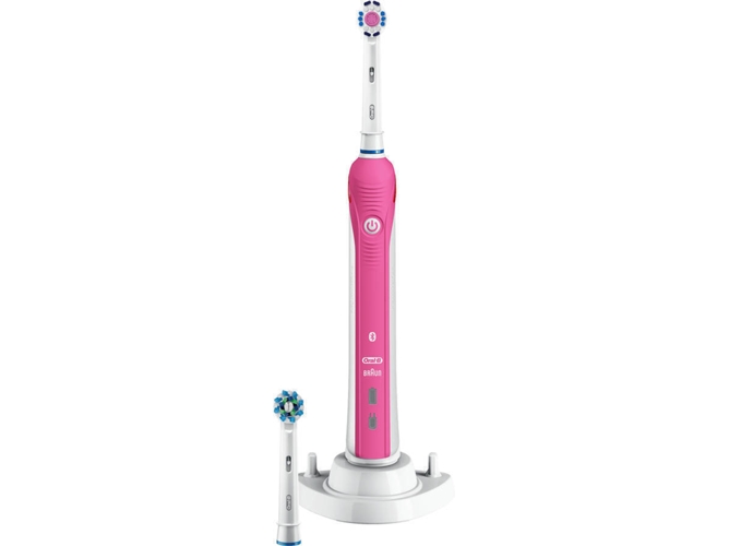 Cepillo de Dientes Eléctrico ORAL-B Smart 4 4000N 3DWhite Rosa