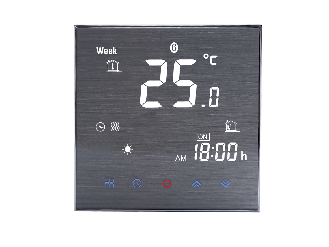 Termostato Digital Para Caldera De Agua/gas Bth-2000l-gc Con Pantalla Táctil Lcd, 5a, 95-240v.