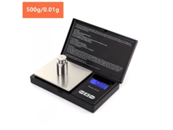 Balanza de precisión para joyería MDUG (500 g, 0,01 g)
