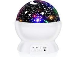 Luz nocturna ideal para niños, luz de noche infantil, proyector de estrellas, proyector de estrellas nebulosas. Rosewell