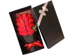 18 Piezas, Diseño Floral, Ramo De Rosas De Jabón Perfumadas, 18 Piezas
