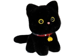 Gato de peluche | Dibujos animados suaves con cascabel | Lindo gato de peluche para niñas y mujeres, Adu Gokoco