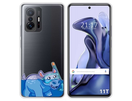 Carcasa Xiaomi 11T 5G / 11T Pro 5G TUMUNDOSMARTPHONE Dibujos Transparente Multicolor