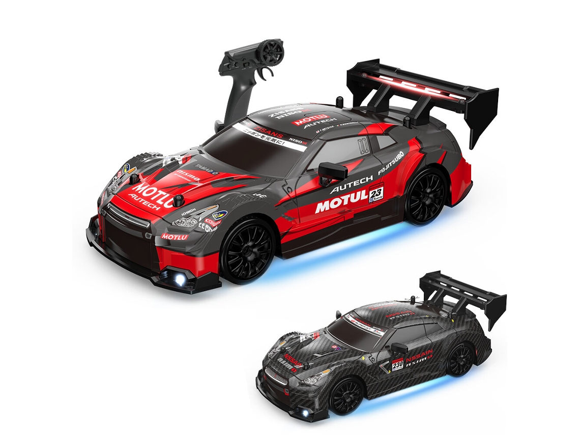 Cyanenoze 8800 8801 8802 Rtr 1/24 2.4g 4wd 30km/h Drift Gtr App Proporcional Alta Velocidad Led On-road Juguetes