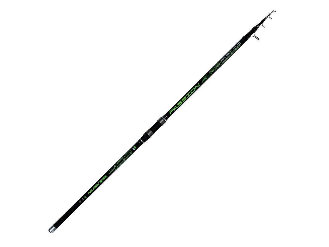 Vara Telescópica de Surfcasting Passion Prateado 4.00 M / 150 Gmaver