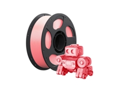 Filamento PLA, formato sólido, alta compatibilidad, 3 kg, color rosa fresa OEM