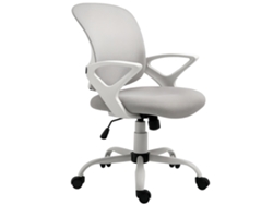 VPMKP - Silla de oficina Vinsetto de malla transpirable con asiento giratorio 360° y soporte lumbar 61x61x89-99 cm, gris