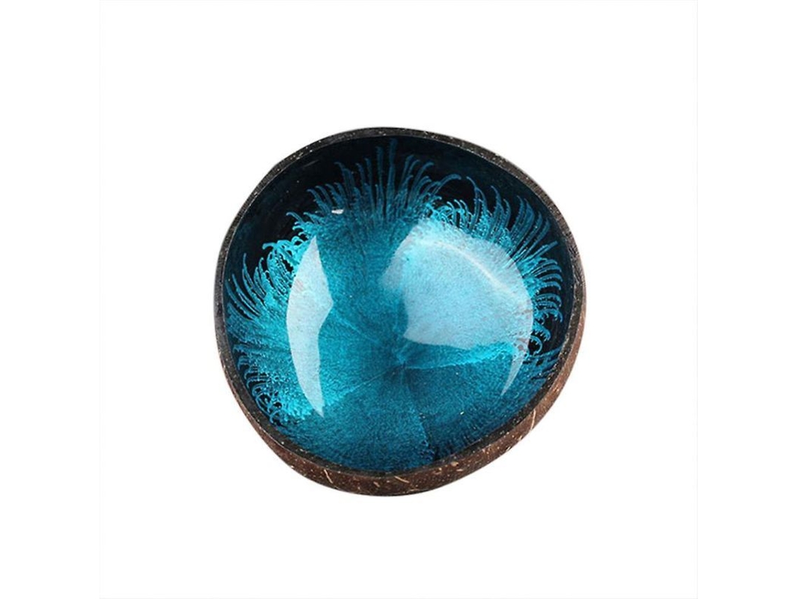 2026-taza De Coco Decorativa Kyo Resistente Para Llaves Dulces Artículos Varios Ornamento Hogar Regalo Azul