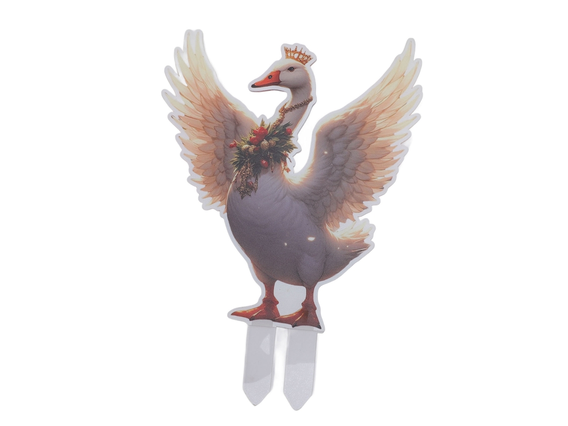 Letrero Navideño De Jardín Con Estaca De Pato Para Decoración De Exteriores, Césped Y Caminos Dcy003