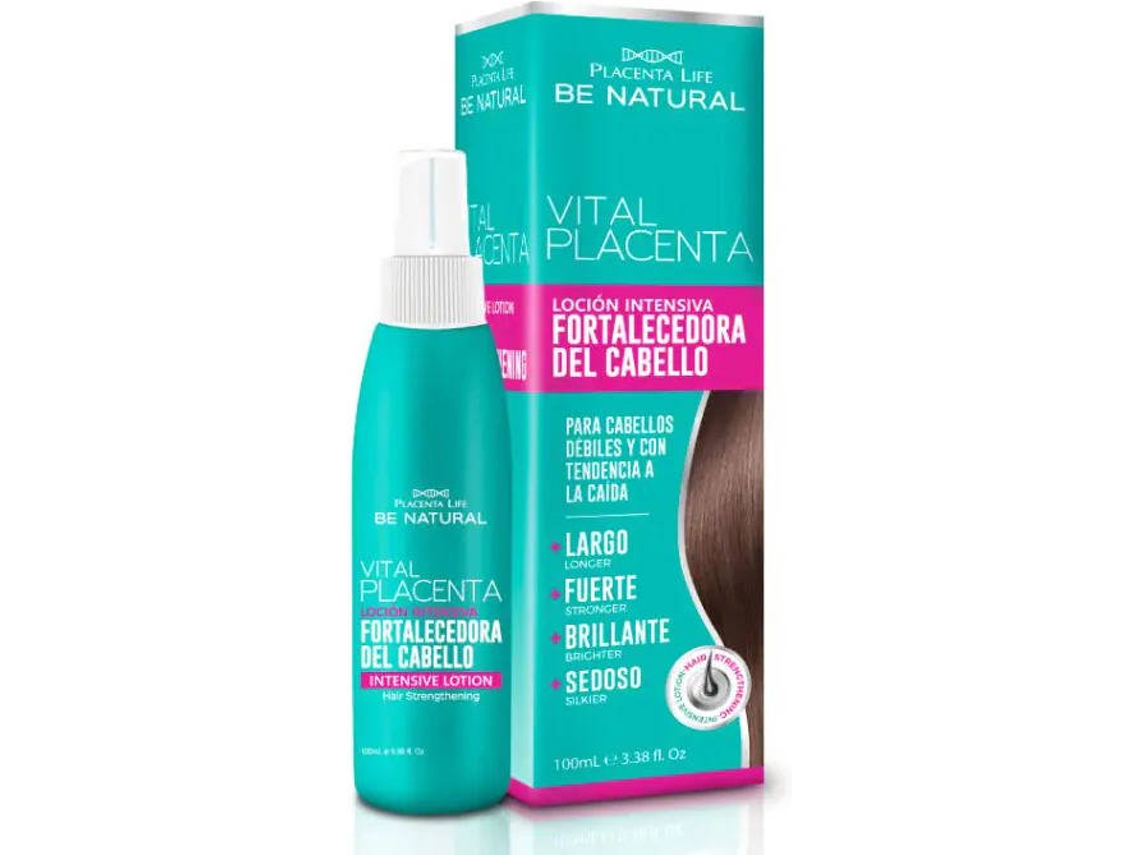 Loción para el Pelo BE NATURAL Vital Placenta Fortalecedor Capilar (100 ml)