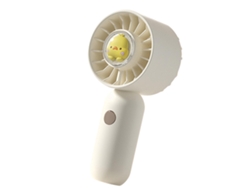 2026 Store-ventilador Portátil Mini De Mano Usb Recargable 3 Velocidades Silencioso Para Oficina Biblioteca Viaje Beige