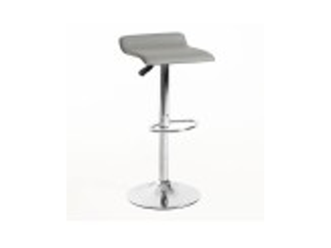 DUDECOR Taburete Rauma Gris Claro
