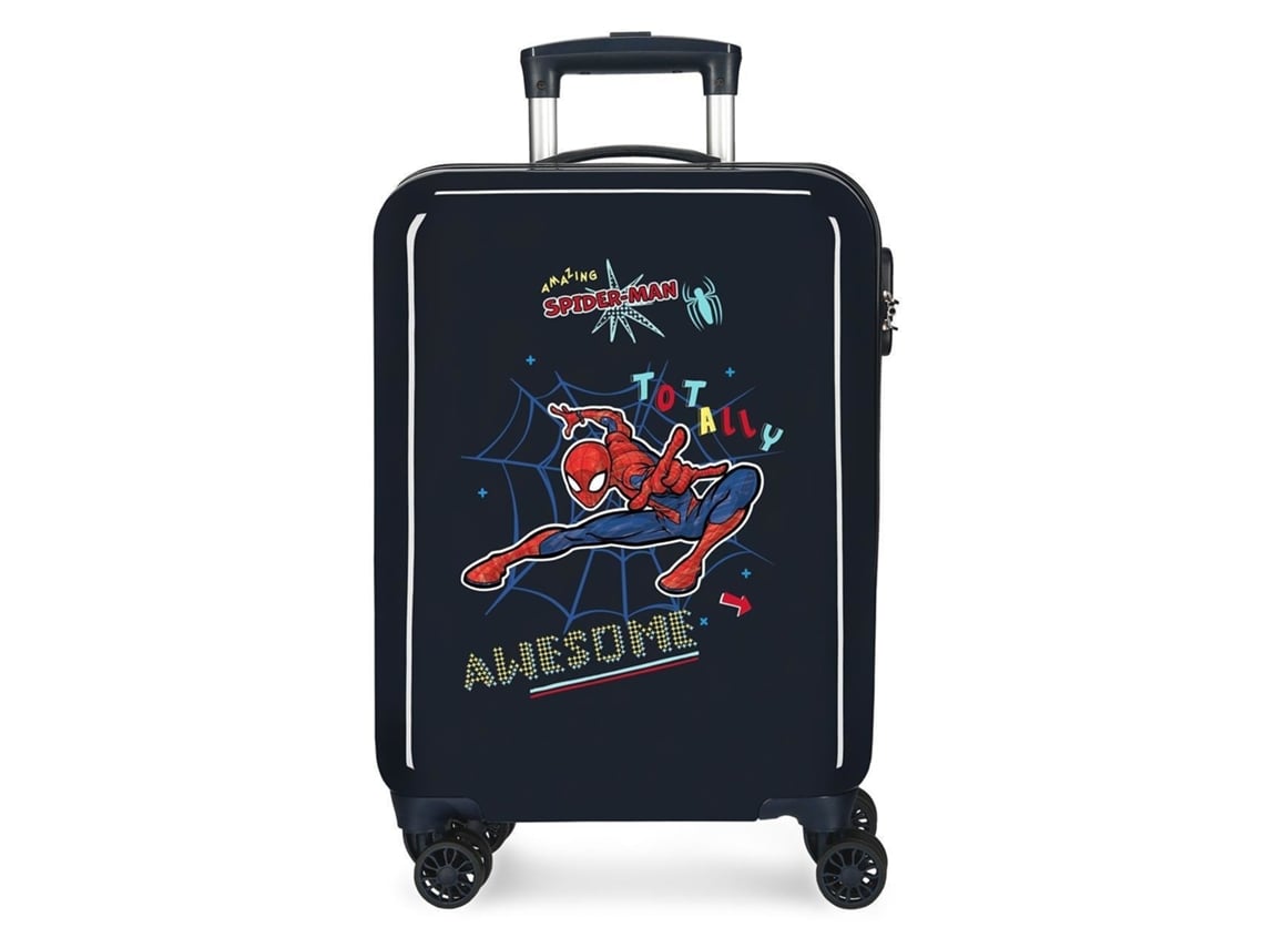 Maleta de Cabina SPIDERMAN (38 x 55 x 20 - ABS - Azul)