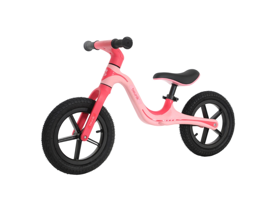 Bicicleta de Equilibrio BEUNIK para Niños (Edad Mínima: 2 Años - Rosa)