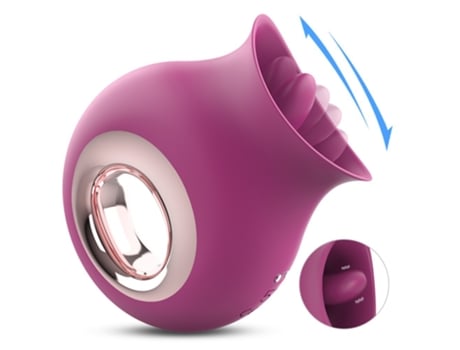 Vibrador JL-EIGHT Sextoys chupar vermelho