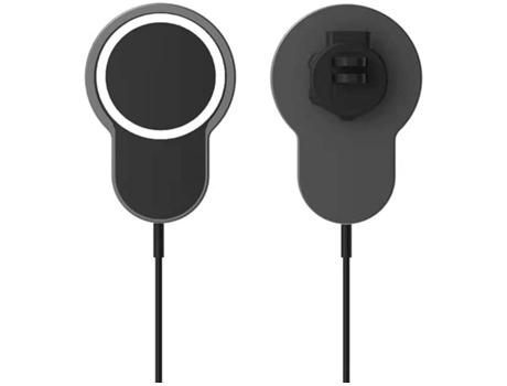 Cargador Sem Carro Carregamento Rápido Qi para iPhone 12 YIZHOOD Negro