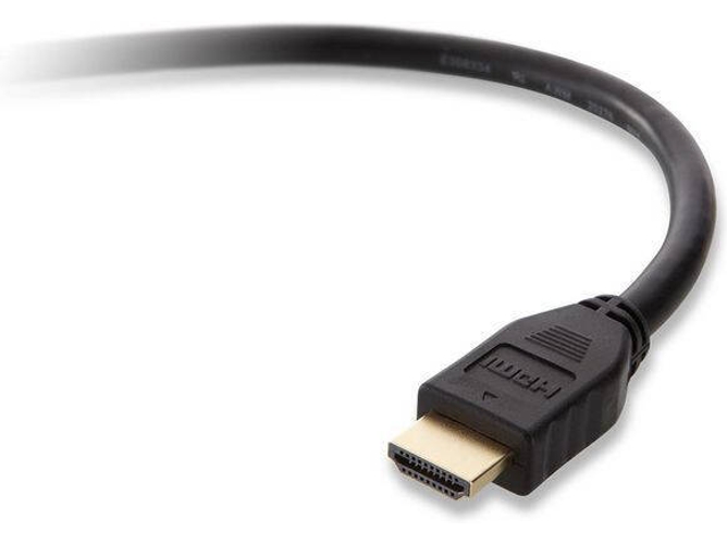 Cable HDMI BELKIN (HDMI - HDMI - Negro)