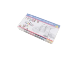 1900pcs Conjunto De Ferrules Varados Mangos Terminal Conector 0.5-6mm²/awg22-10