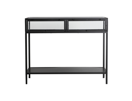 Consola de Hierro en color Negro de 100x35x80cm LASTDECO