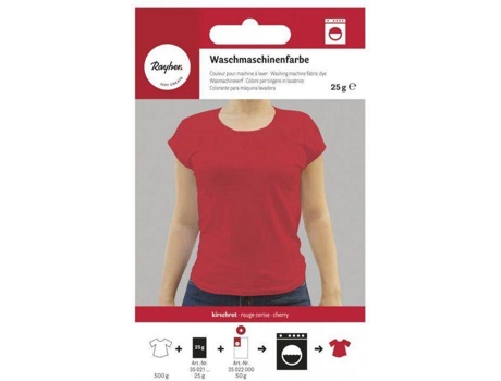 Colorante para Máquina Lavadora RAYHER - Rojo