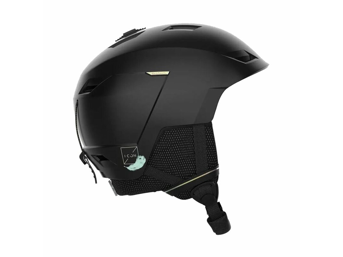 Casco de esquí SALOMON Icon Lt (negro, adultos 53-56 cm)