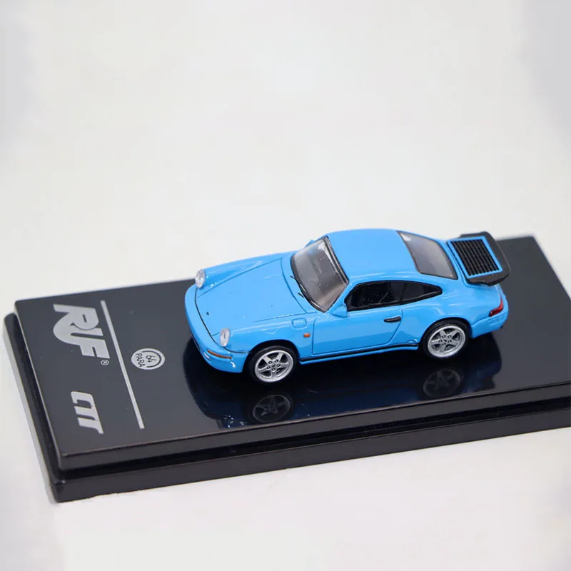 (azul) Modelo De Coche De Aleación A Escala 1:64 Y Modelo De Coche De Juguete.