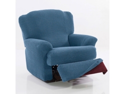 Maxifundas | Funda De Sillón Relax Relive (sillón Relax) | Celeste | Alta Elasticidad Y Tacto Suave | Hecho En España.