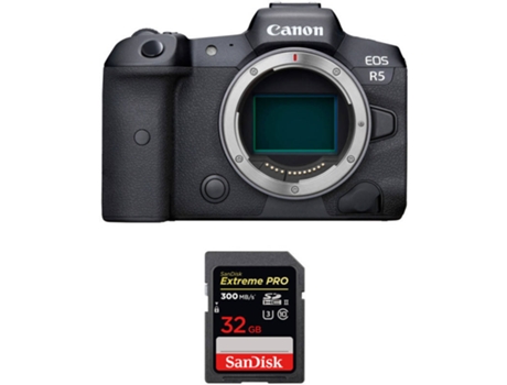Kit Cámara CANON EOS R5 + SanDisk 32 GB (Full-Frame)