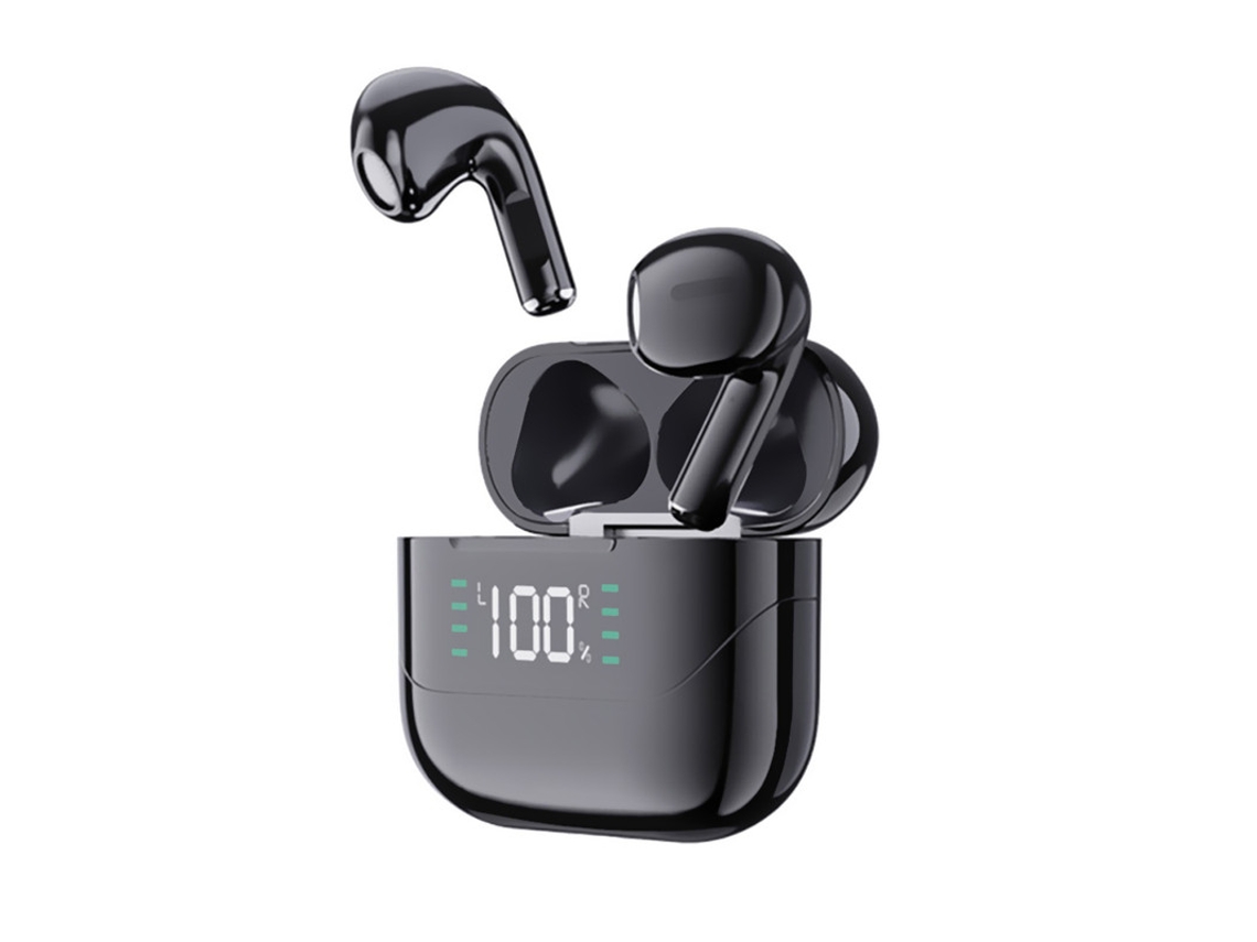 Auriculares Inalámbricos Bluetooth, Bestvite Bluetooth 5.0, Pantalla Digital Estéreo Con Cancelación De Ruido En La Oreja, Negro